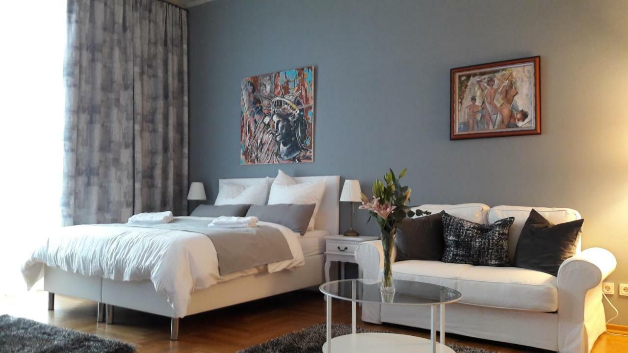 Apartment Musikviertel Lipsia Esterno foto